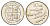 Исландия 10 крон 2004 рыбы KM 29.1a сталь плакированная никелем 4691-251
