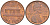 США 1 ЦЕНТ 1977 D, ЛИНКОЛЬН KM 201 медь цинк UNC 3309-245