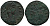 Римская Империя нуммий 347 - 348 Констант, бюст императора, CONSTANS PF AVG / две Виктории, VICTORIAE DD AVGGQ NN, Рим RIC 98 биллон 1073-14-51