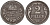 Венгрия 2 филлера 1940 KM 518.2 сталь 4115-959