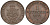 Саксония 1 пфенниг 1871 В, Johann (1854-1873) KM 1216 медь aUNC 4585-734
