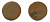 РОССИЯ 1 КОПЕЙКА 1759 медь 61-515