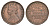 Британская Индия 1/4 анна 1862 Виктория (1837-1901) KM 467 медь    4681-1217