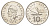 Французская Новая Каледония 10 франков 1972 лодка KM 11 никель UNC 4641-147