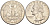 США 25 центов (квотер) 1996 D, Вашингтон KM A164a медь плакированная медно-никелем 4114-941