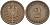 Германия 2 пфеннига 1874 А, старогербовка KM 2, J. 2 медь 4573-1242