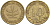 ФРГ 10 пфеннигов 1950 J KM 108, J. 383 сталь плакированная латунью 4586-632