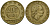 Италия 200 лир 1978 R, шестерня KM 105 алюминиевая бронза 4138-627