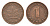 ФРГ 1 пфенниг 1949 D KM A101, J. 376 сталь плакированная медью 4685-341