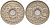 Франция 10 сантимов 1921 тип Линдайё KM 866a, Le Franc 138.3 медно-никель 4116-447