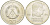 ГДР 20 марок 1972 А, Фридрих Шиллер (1759-1805) KM 40 медно-никель 4521-645