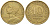 ФРАНЦИЯ 10 САНТИМОВ 1963 ТИП MARIANE KM 929, LE FRANC 144.3 алюминиевая бронза 116-419