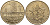 Франция 10 франков 1987 тип Матье KM 940, Le Franc 365.27-28 никель латунь 4389-1145