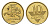 Литва 10 центов (сентов) 1997 KM 106 никель латунь UNC 4689-1069