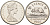 Канада 5 центов 1966 Елизавета II (1952-2022), бобер KM 60.1 никель 4586-637