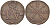 Швеция 1/4 скиллинга 1806 Густав IV Адольф (1792-1809) KM 564 (389) медь 175-1044