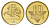 Литва 10 центов (сентов) 1998 KM 106 никель латунь UNC 4625-566