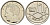 БЕЛЬГИЯ 1 ФРАНК 1989 BELGIE KM 171 сталь плакированная никелем 4528-1043