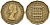 Великобритания 3 пенса 1959 Елизавета II (1952-2022) KM 900, Spink 4153 никель латунь 4561-1027