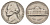 США 5 центов 1964 Джефферсон KM A192 медно-никель 4671-832