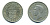 Новая Зеландия 1/2 кроны 1950 Георг VI (1936-1952) KM 19 медно-никель 35-623