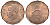 Танзания 5 центов 1966 KM 1 бронза UNC 4519-936
