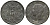 ГРЕЦИЯ 5 ЛЕПТА 1869 ВВ, КОРОЛЬ ГЕОРГ I (1863-1913) KM 42 медь 4525-742