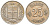 Исландия 25 эйре 1967 KM 11 медно-никель UNC 4611-423