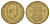 Дания 2 кроны 1949 N, Фредерик IX (1947-1972) KM 838 алюминиевая бронза 4634-526