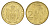 Сербия 2 динара 2007 KM 46 никель латунь aUNC 4646-1244