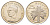 Гамбия 25 бутутов 1971 KM 11 медно-никель UNC 4616-552