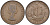 Великобритания 1/2 пенни 1957 Елизавета II (1952-2022) KM 896, Spink 4158 бронза 4592-412