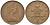 Великобритания 2 пенса 1971 Елизавета II (1952-2022) KM 916, Spink 4235 (C1) бронза 85-1114