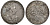 Россия 1 рубль 1733 Анна Иоановна (1730-1740), с брошью на груди. Без завитка волос за ухом Биткин 77 R1 серебро    10-015-17