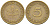 ФРГ 5 ПФЕННИГОВ 1950 F KM 107, J. 382 сталь плакированная латунью 4181-911