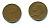 БЕЛЬГИЯ 50 САНТИМОВ 1955 BELGIQUE KM 144 бронза 86-837