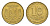 Украина 10 копеек 2006 KM 1.1b алюминиевая бронза aUNC 4632-416