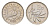 Мальта 2 цента 1986 год-тип, оливковая ветвь KM 79 медно-никель UNC 4689-1142
