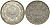 ГЕРМАНИЯ 1/2 МАРКИ 1918 E J. 16, KM 17 серебро UNC 65-257