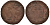 Россия деньга 1750 Елизавета Петровна (1741-1762) Биткин 360 медь 219-1054