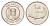 Исландия 1 крона 1999 треска KM 27a сталь плакированная никелем UNC 4687-847