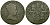 Испания 8 мараведи 1843 J - Xубия KM 531 медь 4571-1241