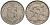 Люксембург 1 франк 1928 сталевар, Шарлотта (1918-1964) KM 35 никель 4603-1053