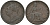 Великобритания 1 фартинг 1822 Георг IV (1820-1830) KM 677, Spink 3822 медь 4146-411
