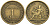 Франция 1 франк 1922 KM 876, Le Franc 218.5 алюминиевая бронза 4142-644