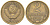 СССР 2 копейки 1980 Y 127a, Schon 76a латунь 4613-621