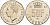 Люксембург 50 франков 1994 Великий герцог Жан (1964-2000), тираж 10.000 экземпляров KM 66 никель  BU  4635-1213