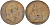 Великобритания 1 пенни 1905 Эдуард VII (1901-1910) KM 794.2, Sp 3990 бронза 115-1042