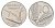 Италия 10 лир 1981 R, плуг, колосья KM 93 алюминий 4631-316