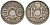 Франция 5 сантимов 1930 KM 875 медно-никель 4596-569